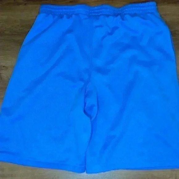 NBA Elevation Blue Black Logo Drawstring Basketball Shorts - Picture 4 of 10